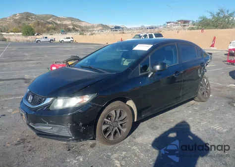 2013 Honda Civic Ex из США, поврежденный, VIN 2HGFB2F87DH533205